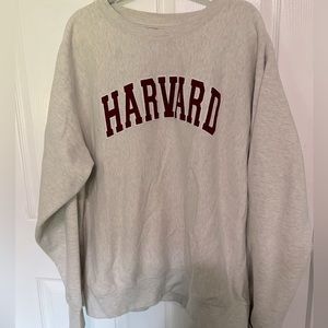 Heather beige Harvard Sweater